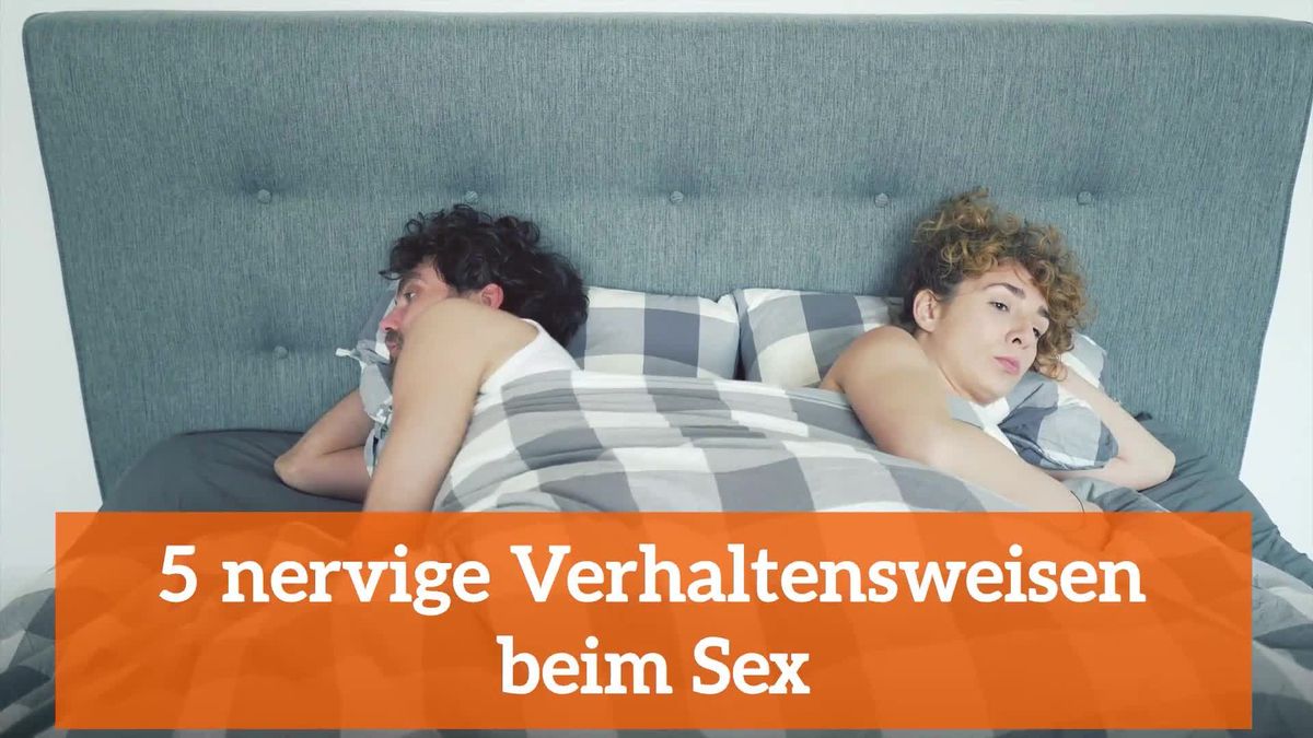 Diese fünf Dinge törnen Männer im Bett so richtig ab