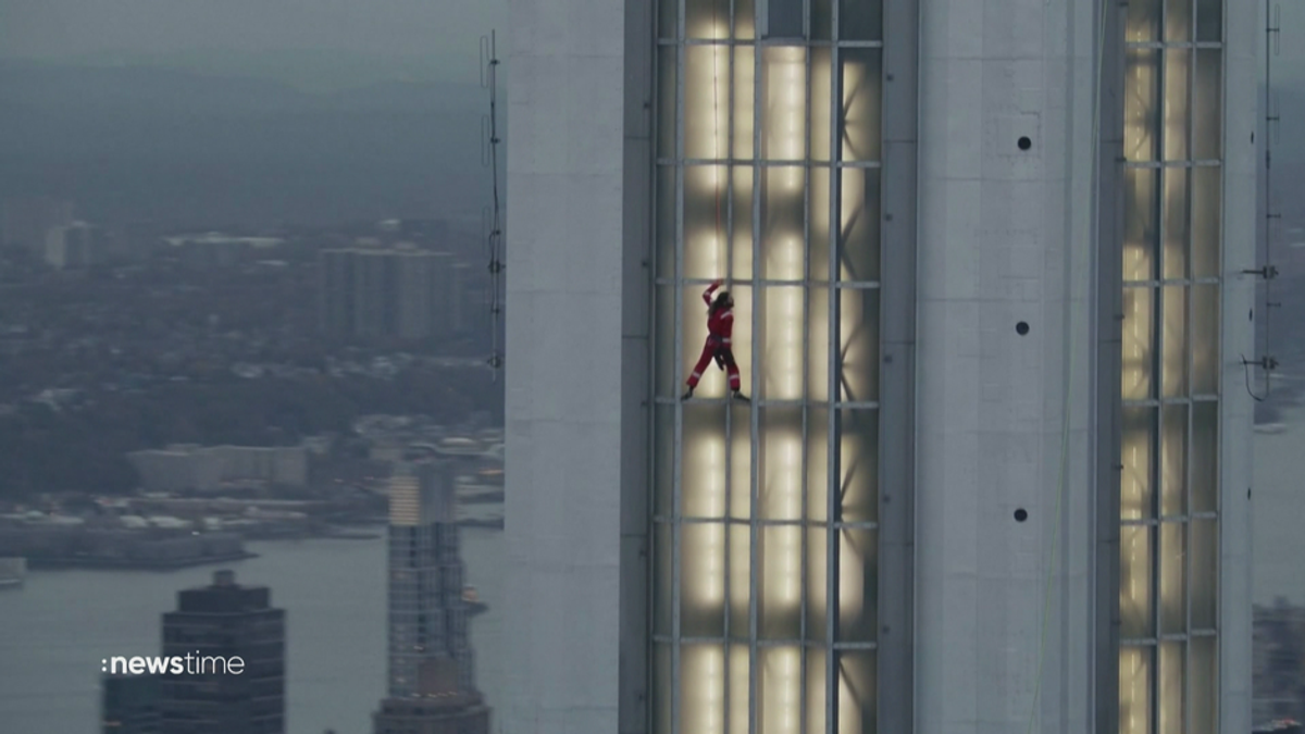 Spider-Man Konkurrenz: Jared Leto in schwindelerregenden Höhen