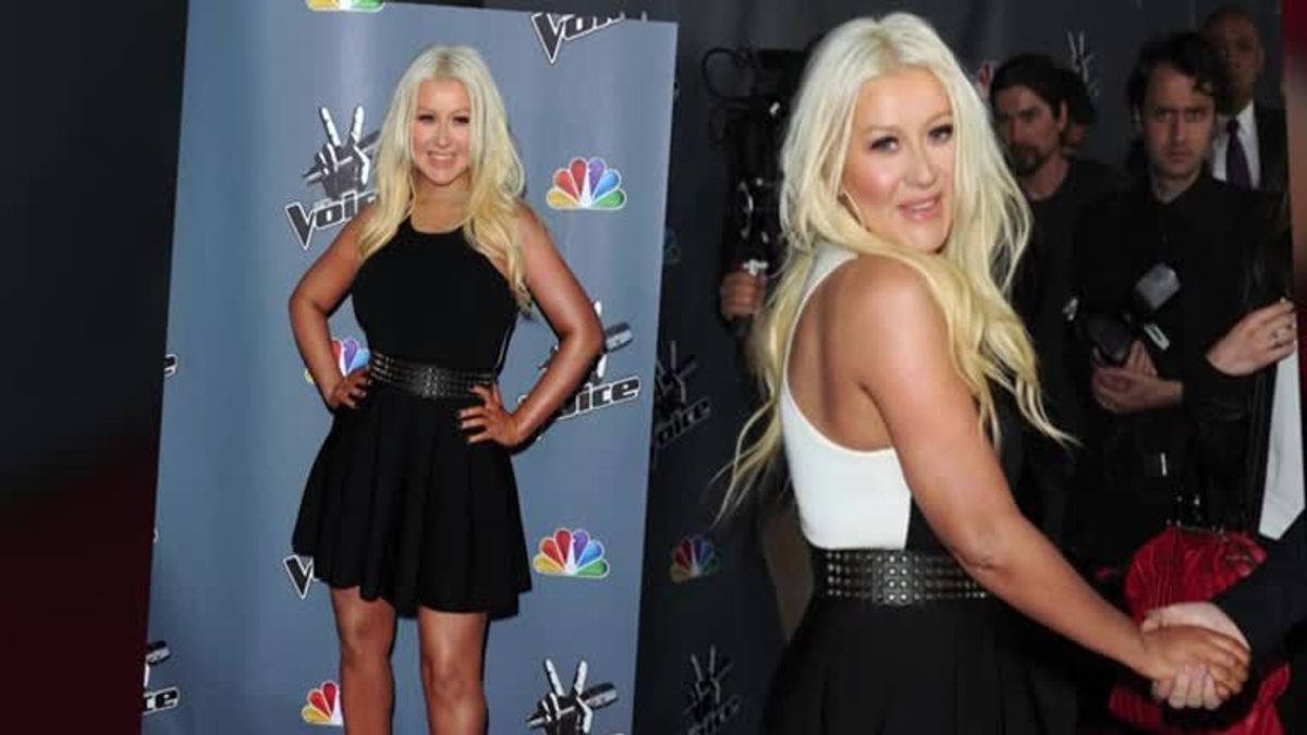 Christina Aguilera wieder schlank