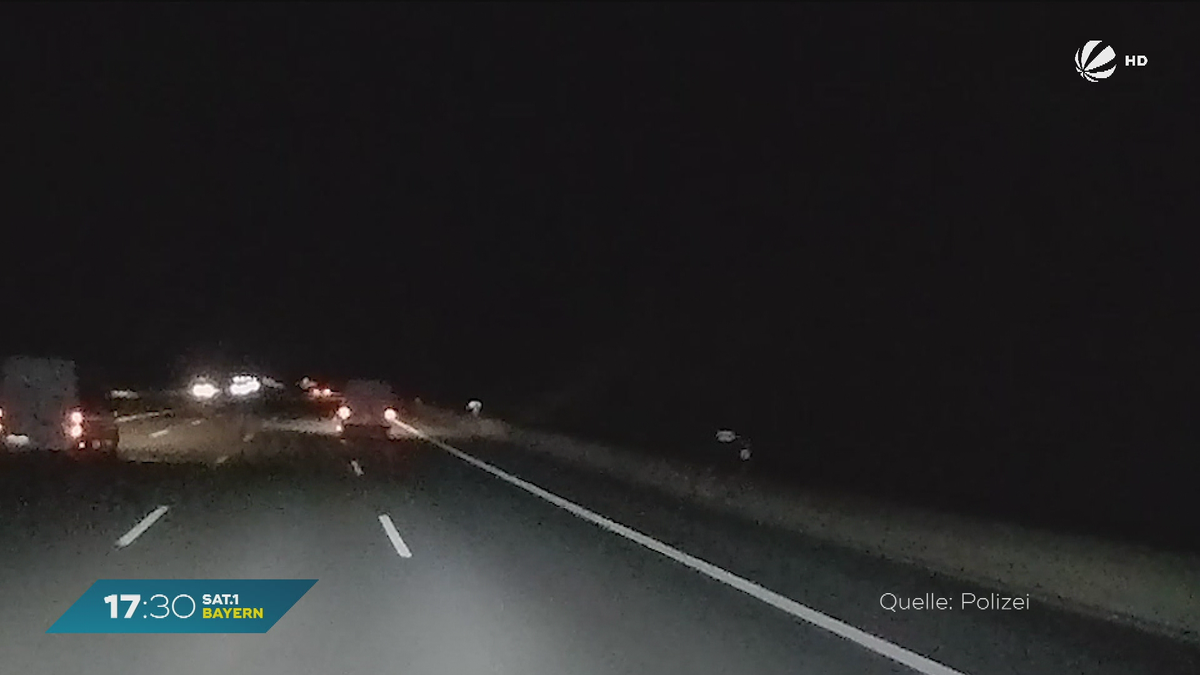 Unfallflucht auf A3 bei Wertheim: Polizei veröffentlicht Schockvideo