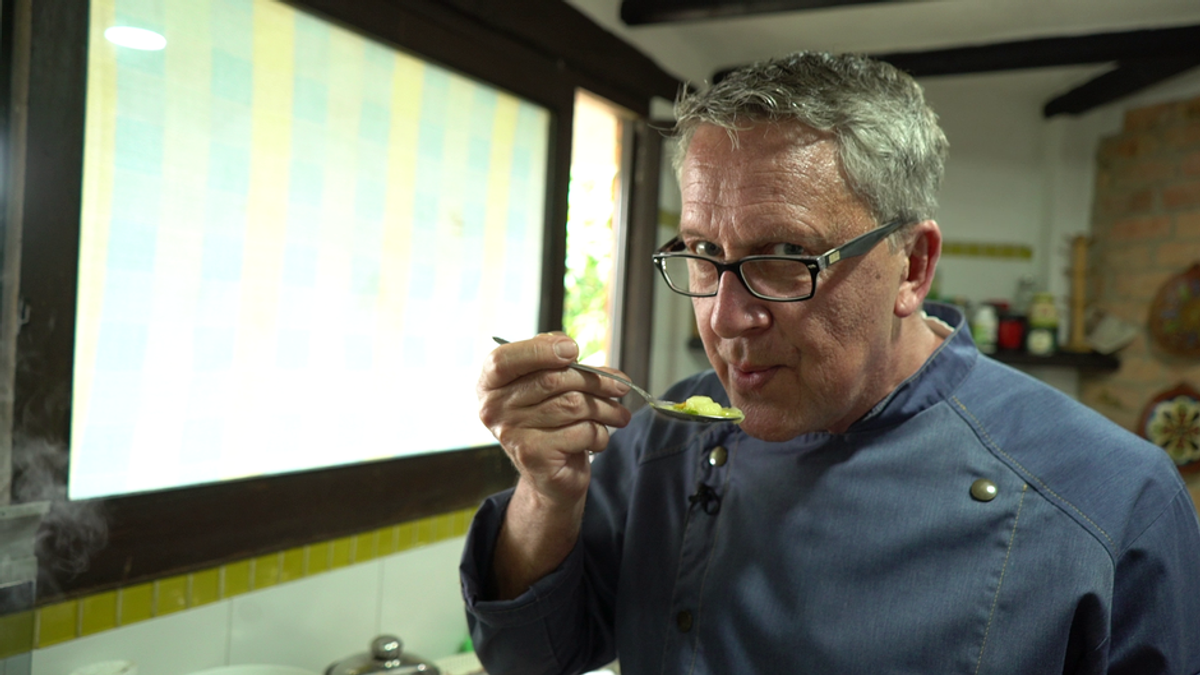 Kolumbianische Kartoffelsuppe - Profi Dirk auf der Suche nach dem besten Rezept