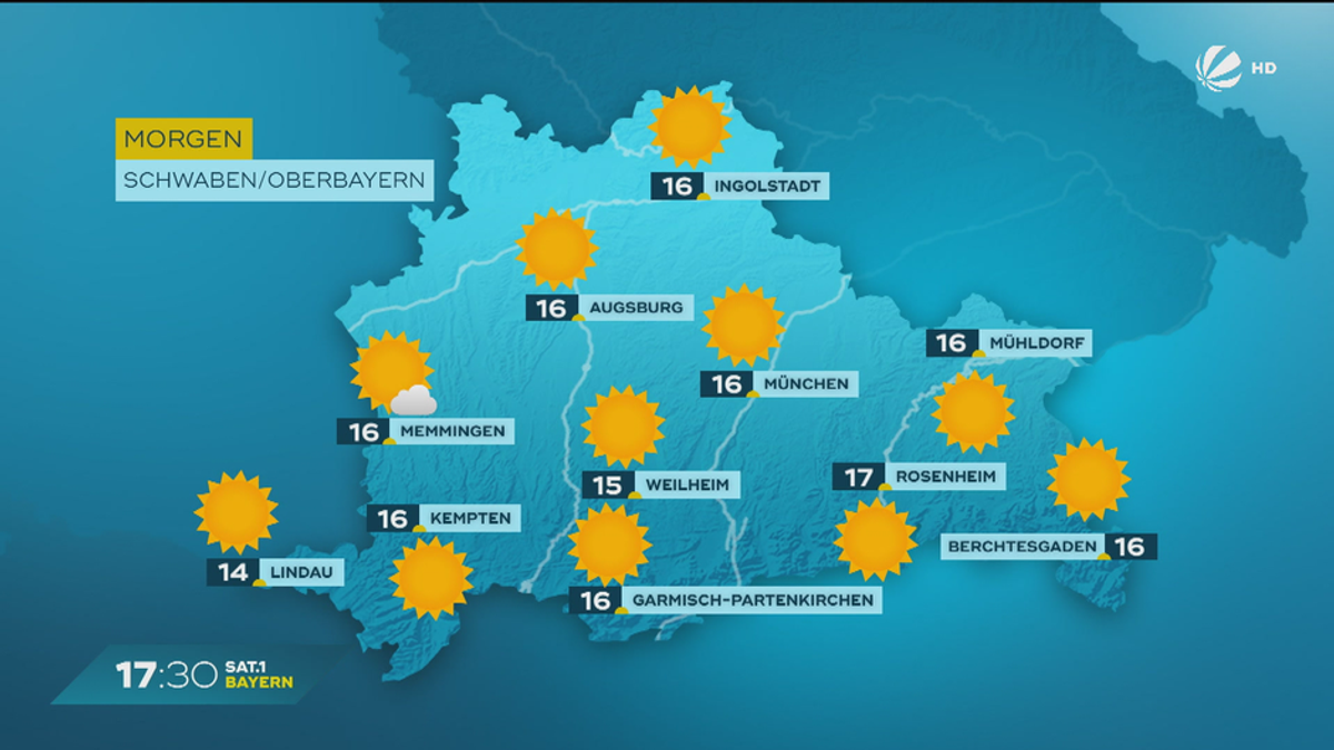 Das Bayern-Wetter vom 05.03.2025: Sonnige Tage in den Faschingsferien