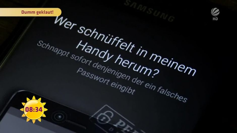 Handy geklaut Dieses Smartphone macht unbemerkt Selfies vom Dieb! Sat1