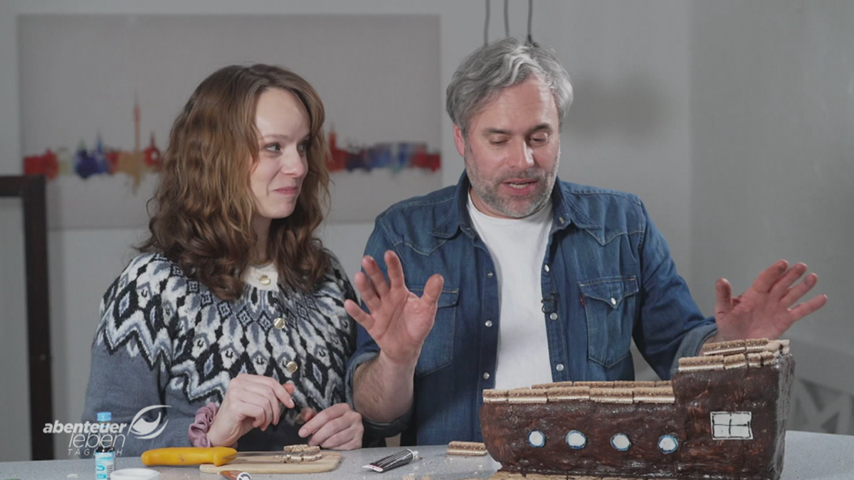 Essbare Illusion: Das Piratenschiff aus der Küche
