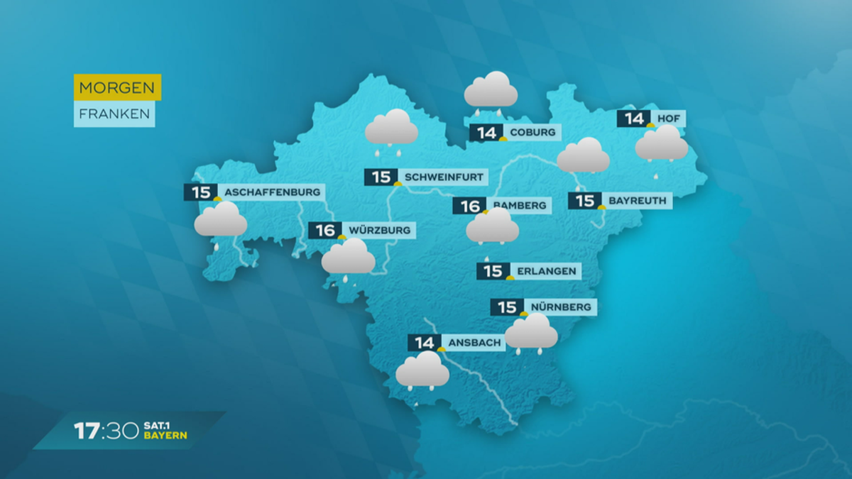 Das Bayern-Wetter vom 16.05.2024: Sonniges Pfingsten?