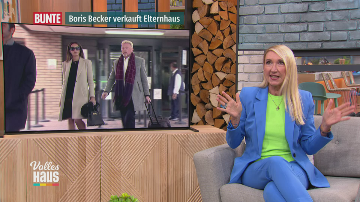 BUNTE - live: Boris Becker verkauft sein Elternhaus