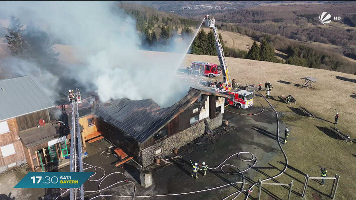 Brand in Kissinger Hütte: Ermittlungen abgeschlossen