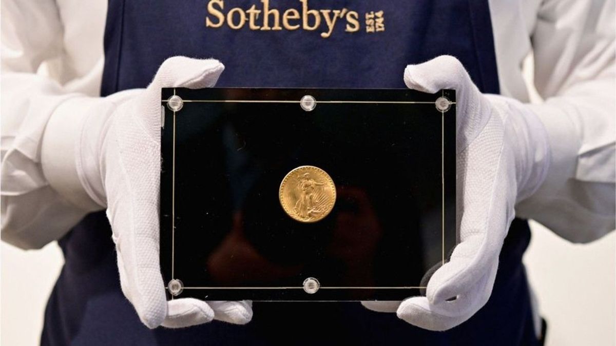18,9 Millionen Dollar: Teuerste Münze der Welt versteigert
