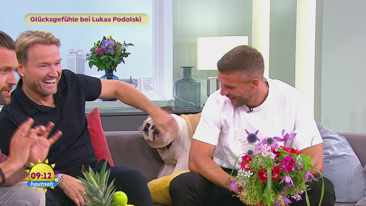 “Glücksgefühle“ mit Lukas Podolski & Markus Krampe