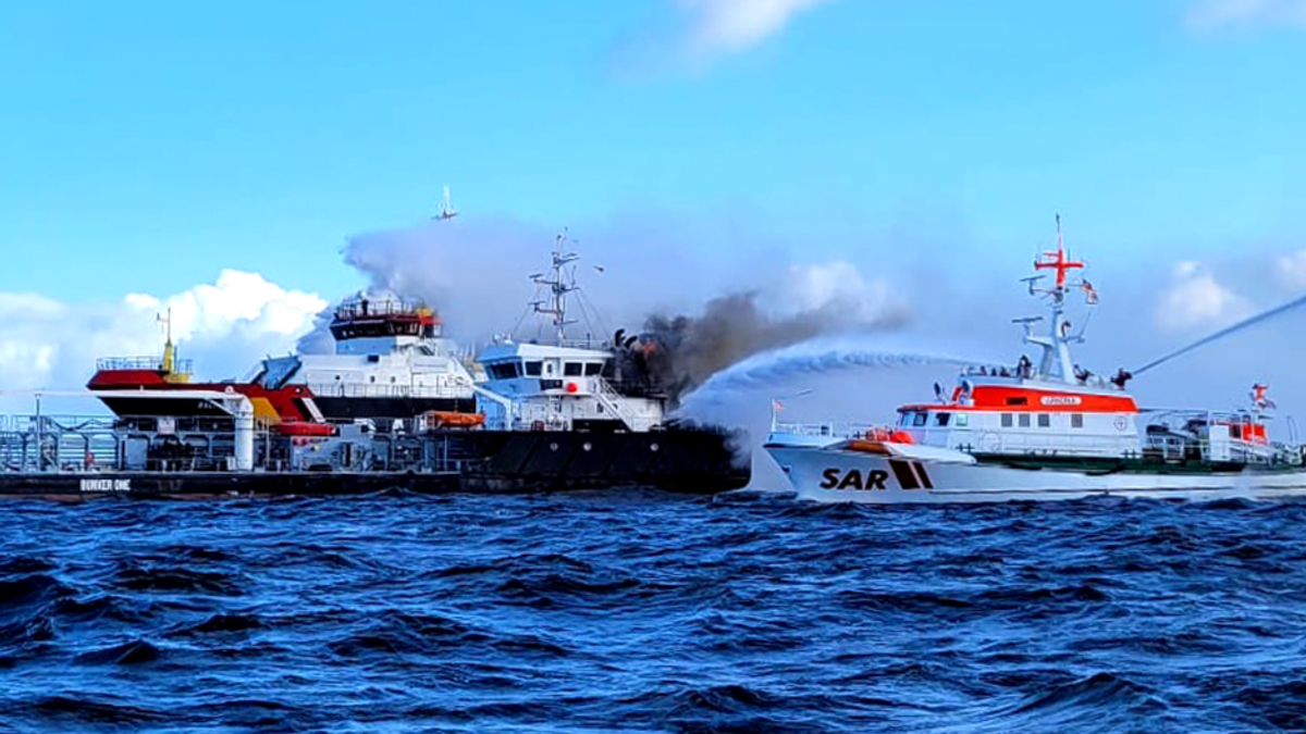 Großeinsatz verhindert Öl-Katastrophe auf Ostsee