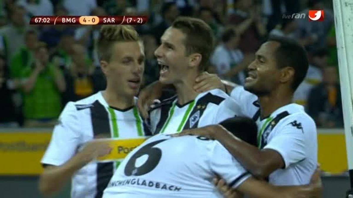 Gladbach - Sarajevo: Tore