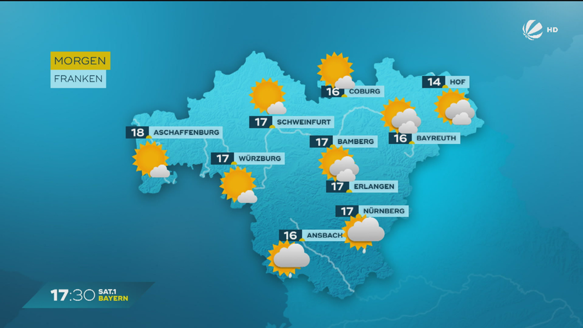 Das Bayern-Wetter vom 21.05.2025: Wetterumschwung in Bayern
