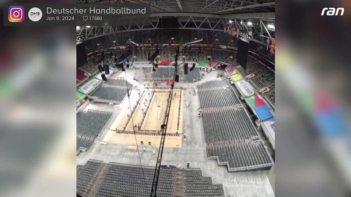 Für Handball-Weltrekord: Stadion in Düsseldorf bekommt Makeover
