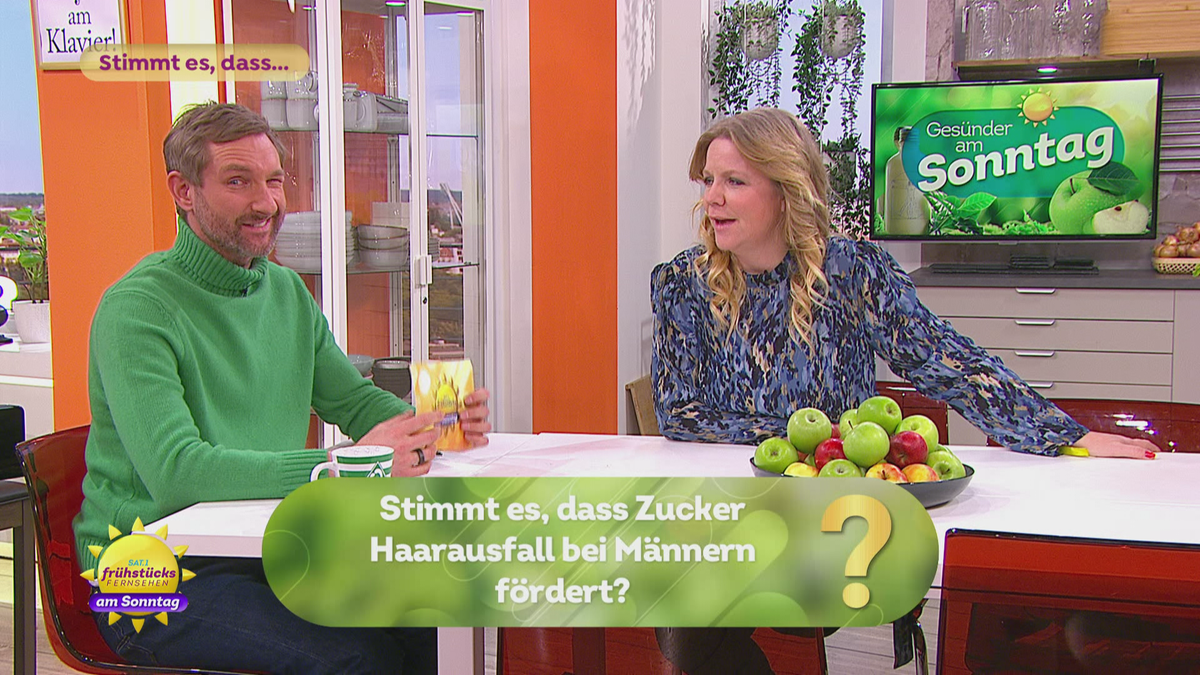 "Stimmt es, dass …?": Haarausfall durch Zucker & Besser schlafen mit Cashews