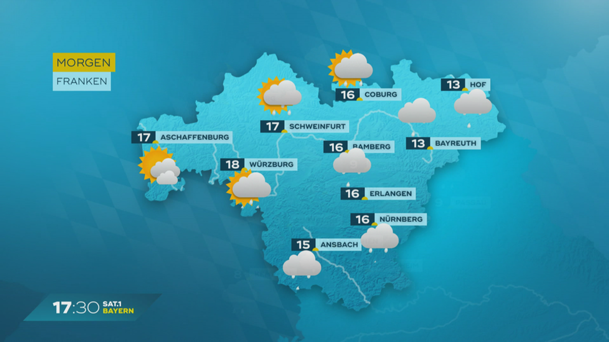 Das Bayern-Wetter vom 07.05.2024: Freundliches Wetter erwartet?
