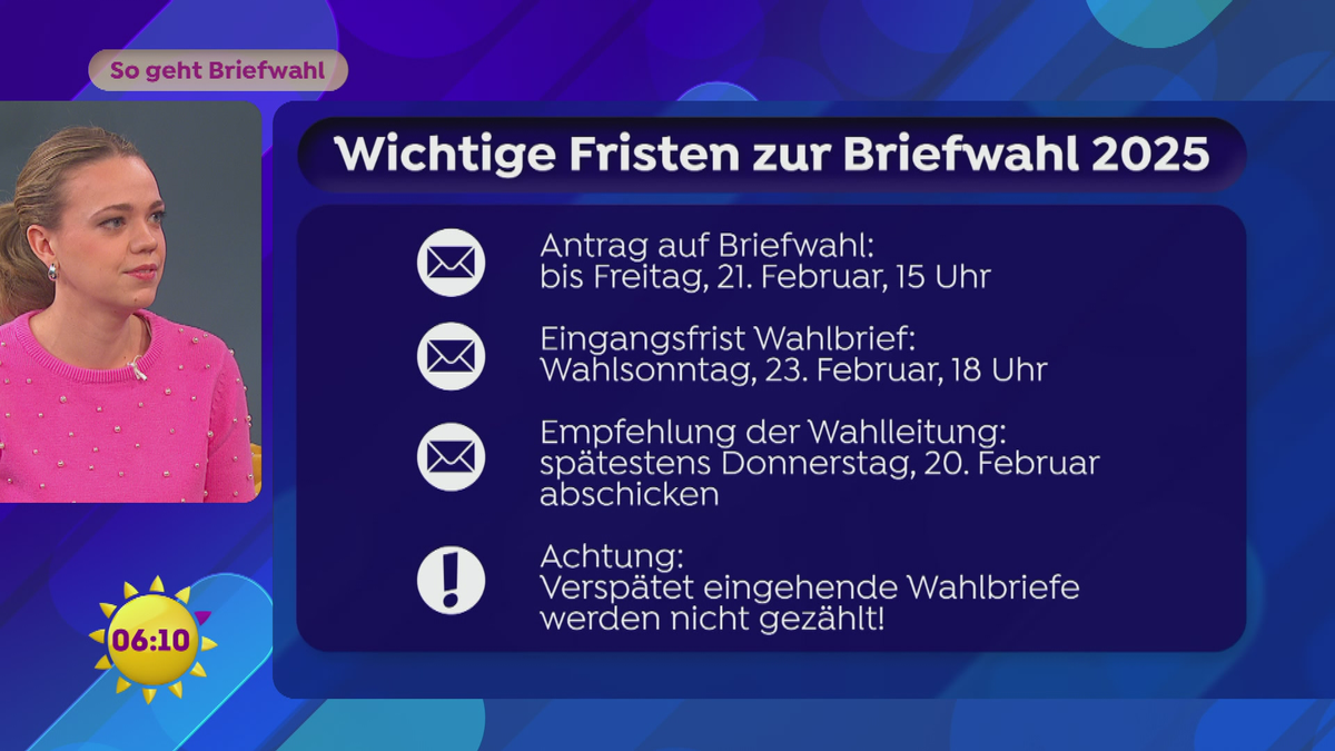 So geht Briefwahl