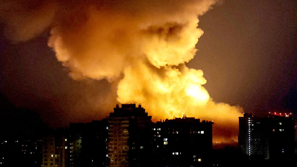 Putin sorgt für Terrornacht in Kiew
