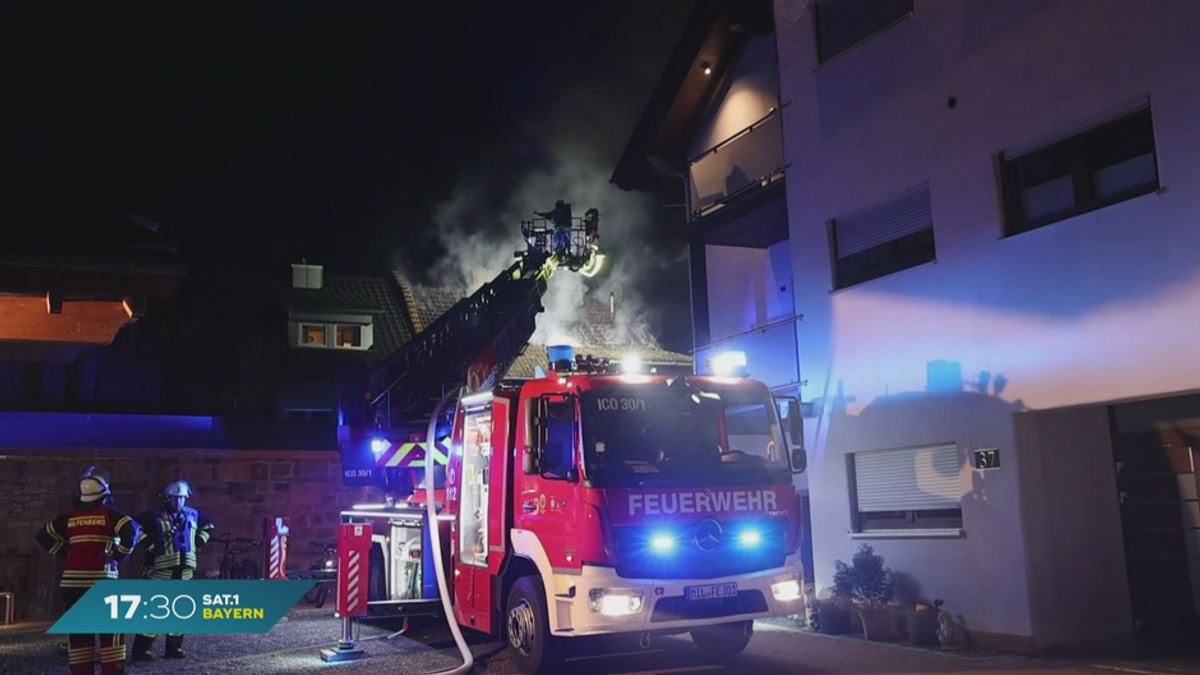 Nach Brand in Einfamilienhaus: Kriminalpolizei ermittelt in Unterfranken