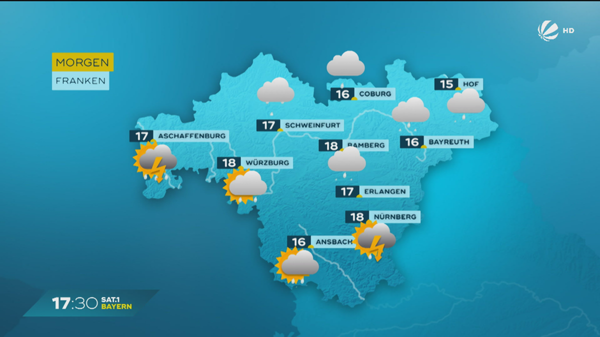 Das Bayern-Wetter vom 27.05.2025: Regnerische Woche im Freistaat