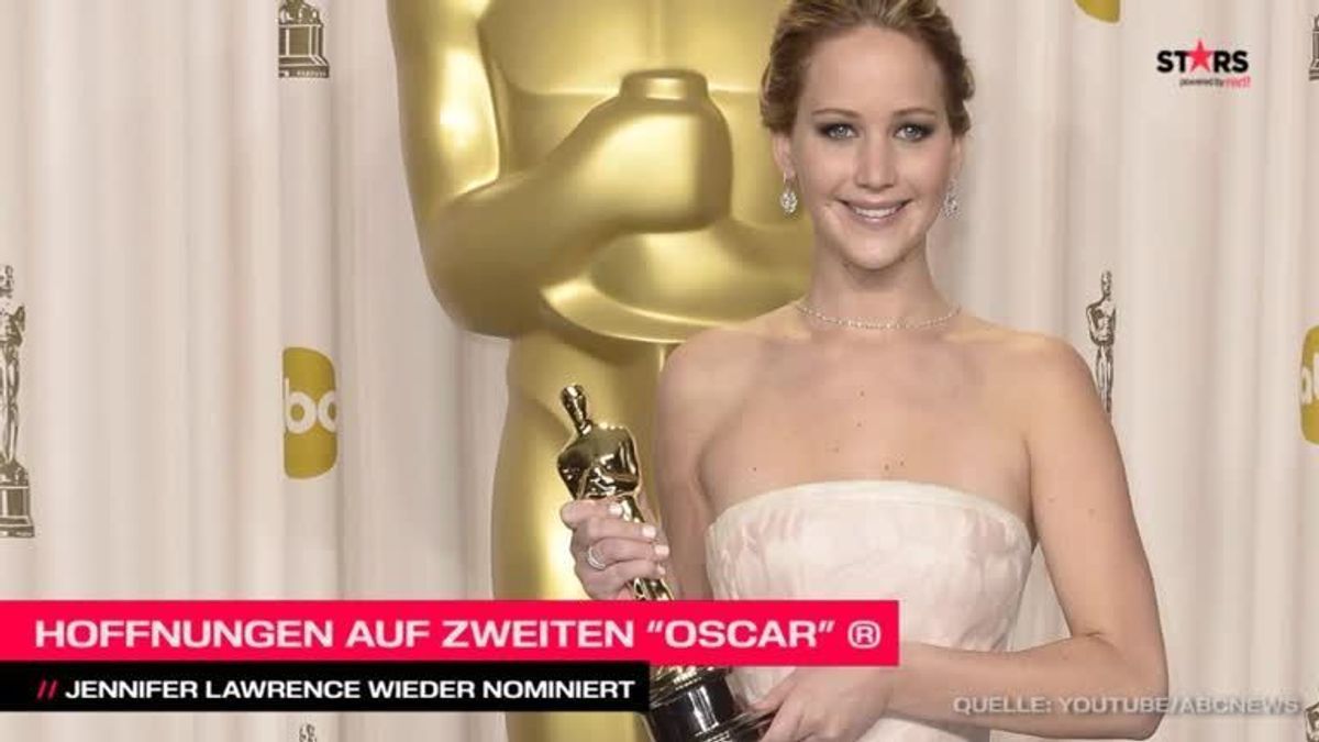 Jennifer Lawrence auf Oscarkurs