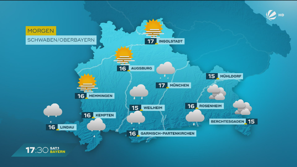 Das Bayern-Wetter vom 18.10.2024: Kaltes Herbstwochenende?