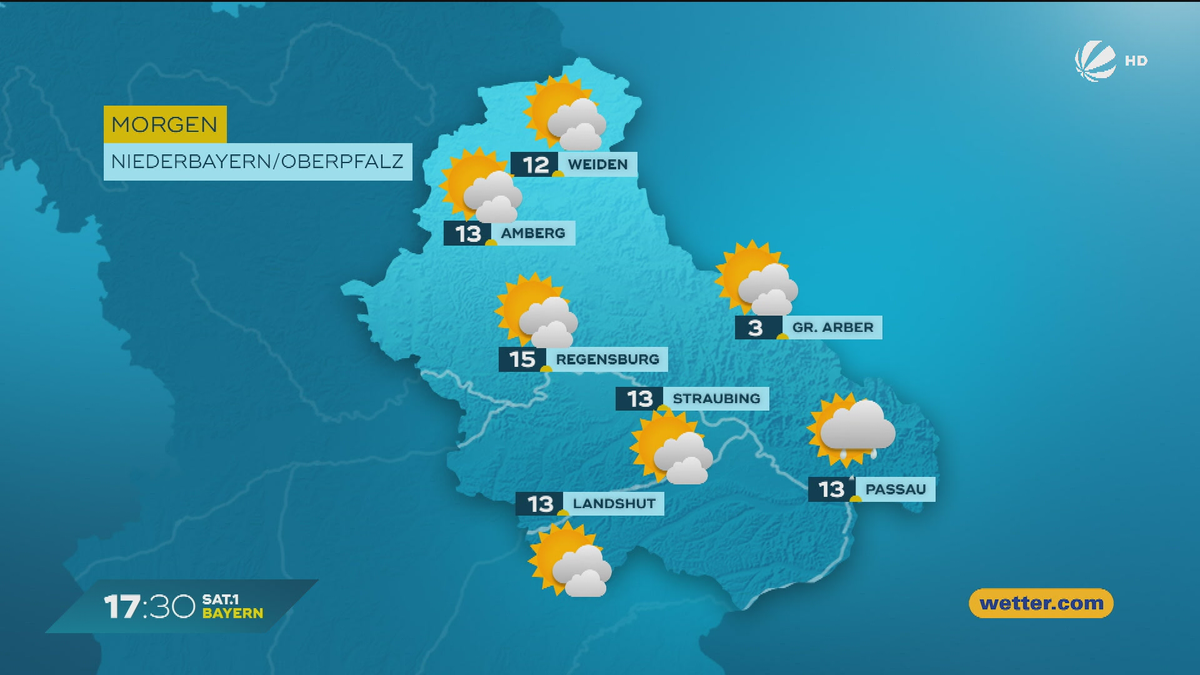 Das Bayern-Wetter vom 01.10.2025: Erster Frost im Freistaat