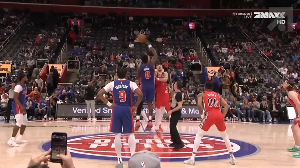 NBA: New Orleans Pelicans at Detroit Pistons im Relive