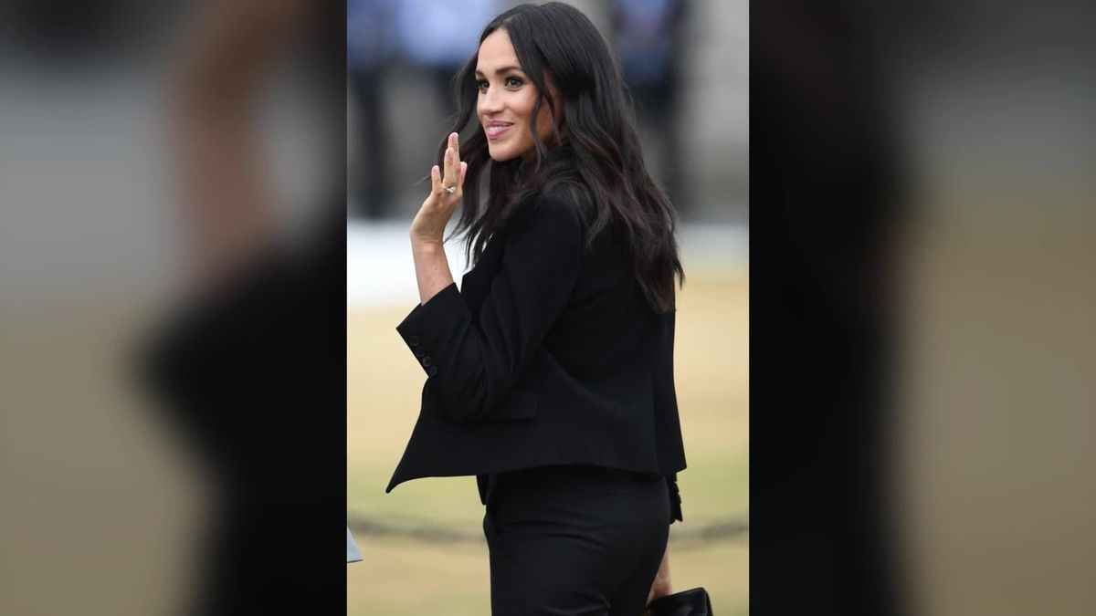 Meghan Markle: In diesem sexy Hosenanzug zeigt sie ihren Knack-Po