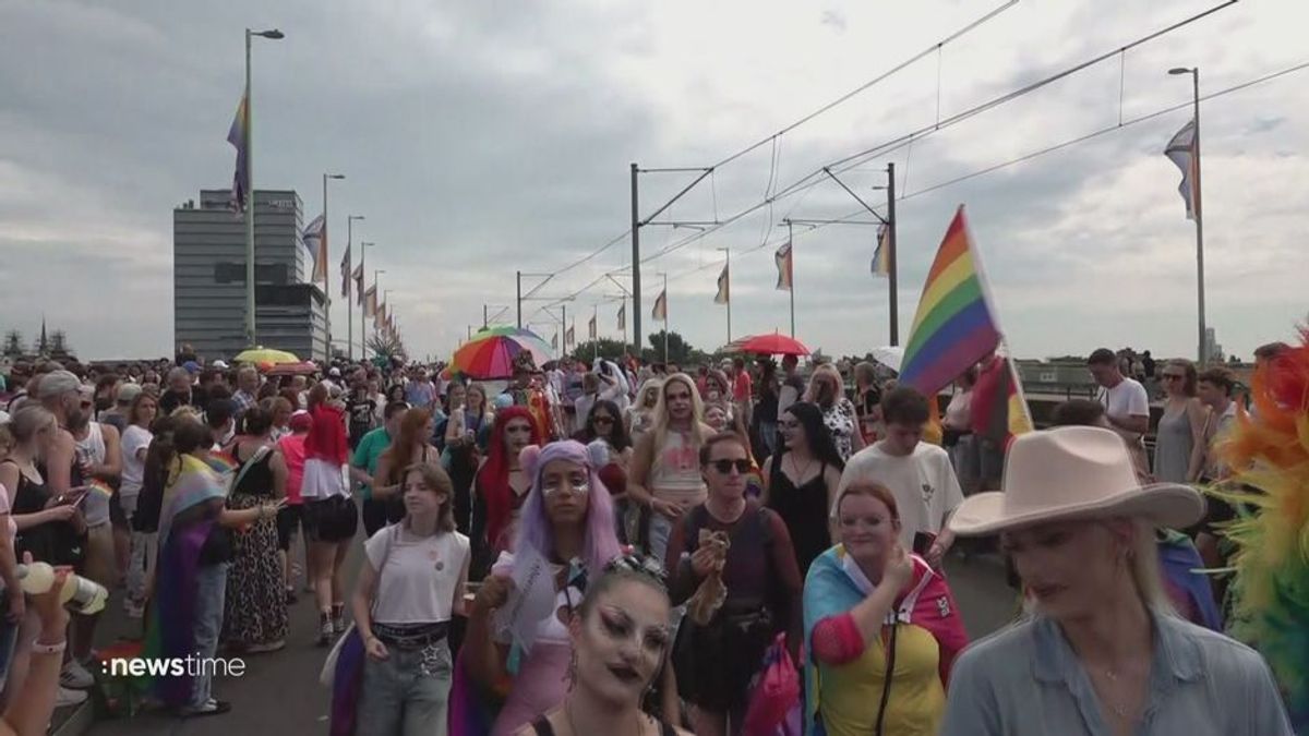 CSD Köln: Unter dem Regenbogen feiert die LGBTQIA-Community Vielfalt