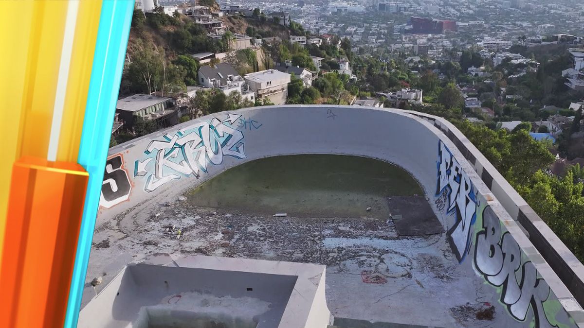 Graffiti in den Hollywood Hills: Luxusimmobilien im Visier