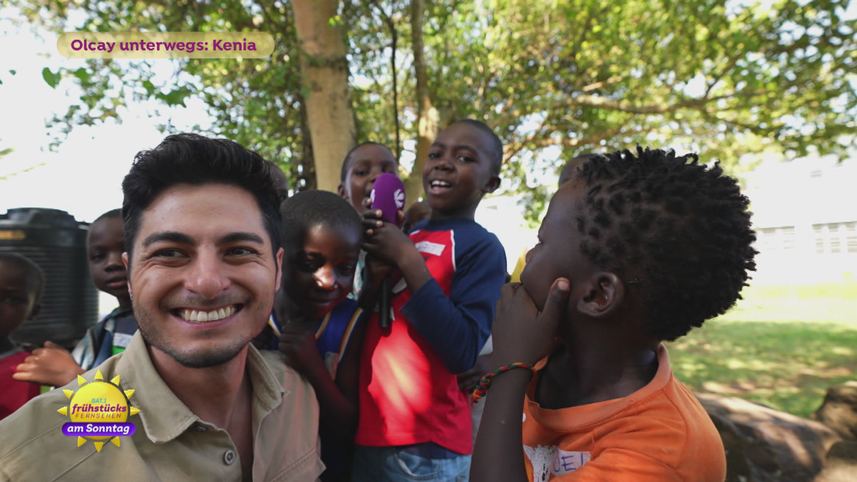 Olcay unterwegs in Kenia