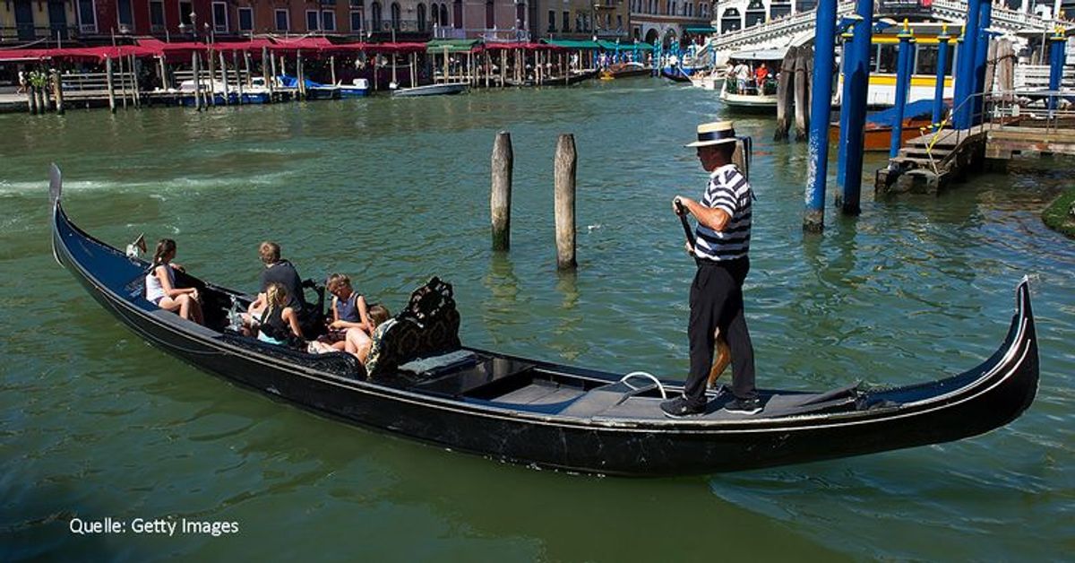 Touristen zu dick: Venedig reduziert Passagieranzahl in Gondeln