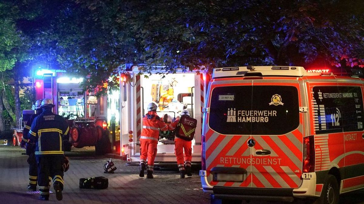 Drei Tote nach Klinik-Brand in Hamburg