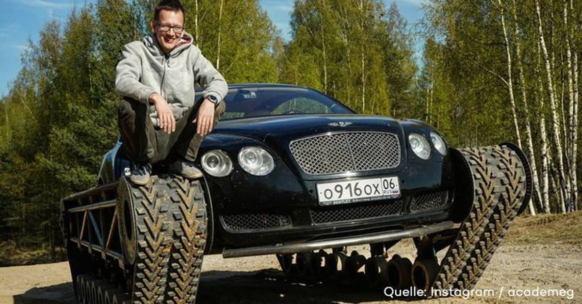 Dieses Auto ist halb Bentley, halb Panzer