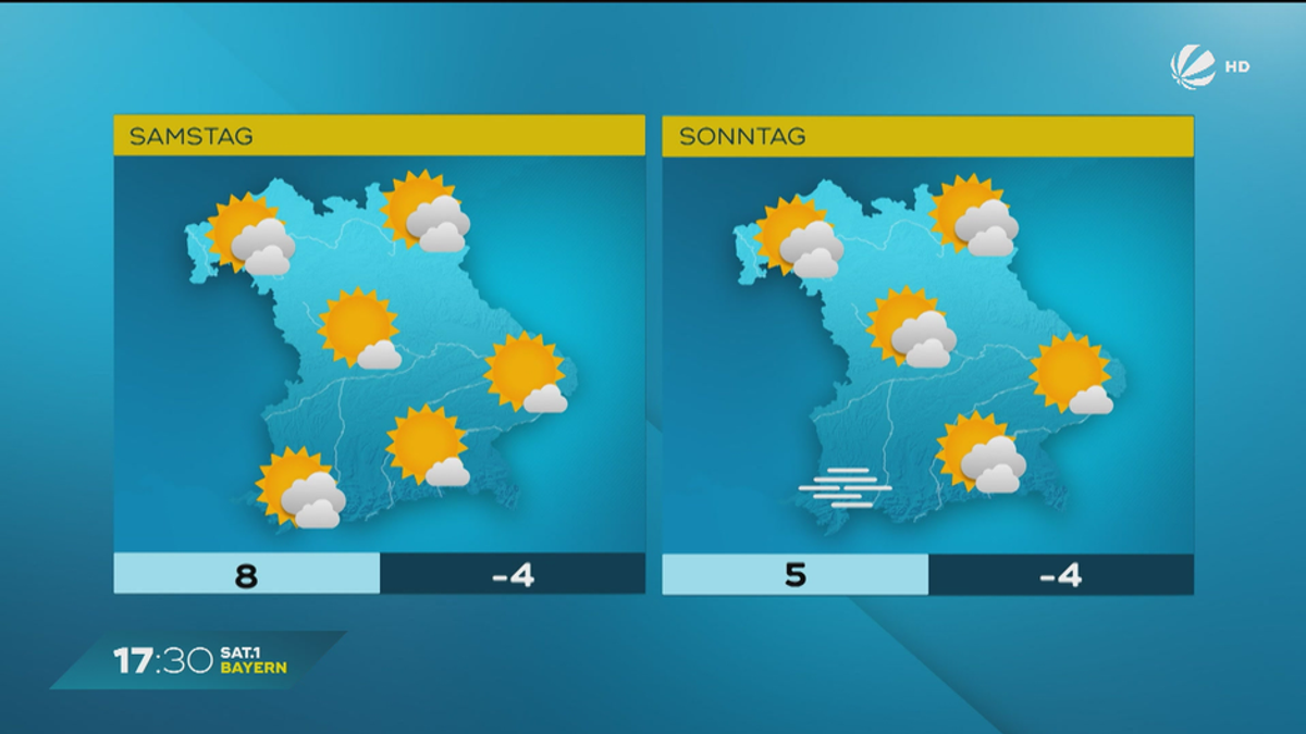 Das Bayern-Wetter vom 05.02.2025: Kalt und wolkig