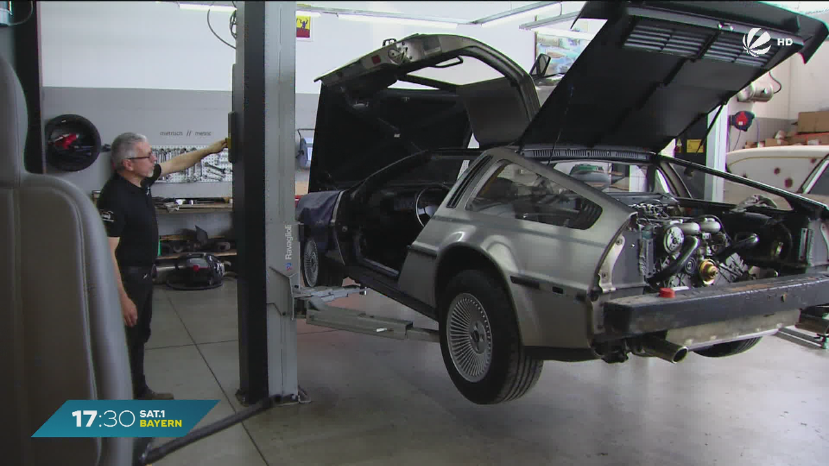 40 Jahre "Zurück in die Zukunft": Kfz-Meister spezialisiert auf Kult-Autos