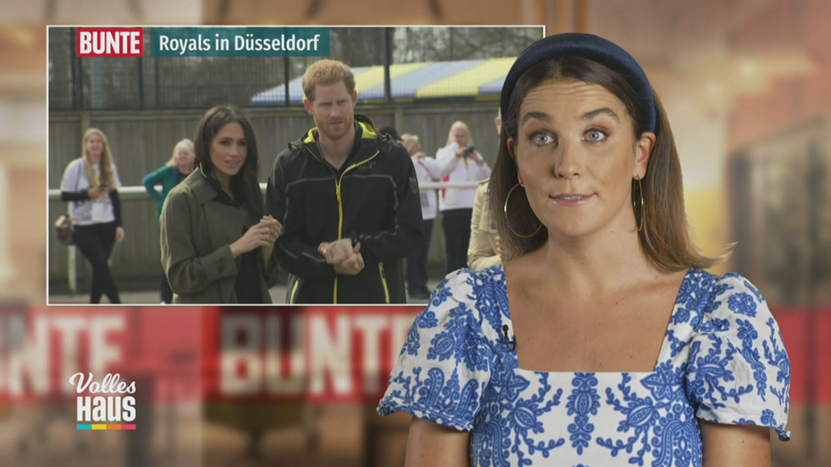 BUNTE - live: Krise oder Liebesglück? Prinz Harry und Meghan in Düsseldorf
