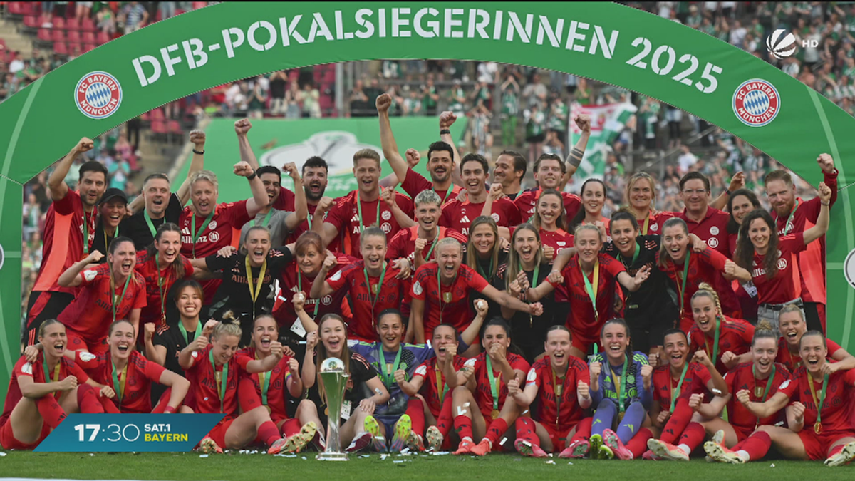 FC Bayern: Frauen gewinnen Double 2025