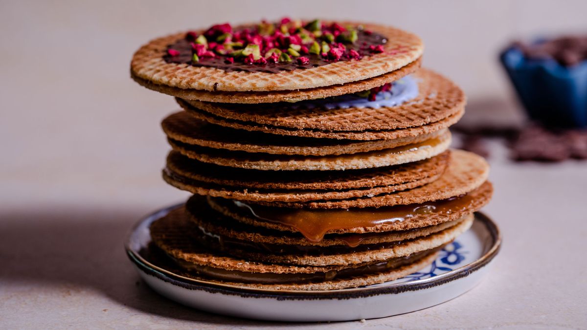 Holländische Stroopwafels