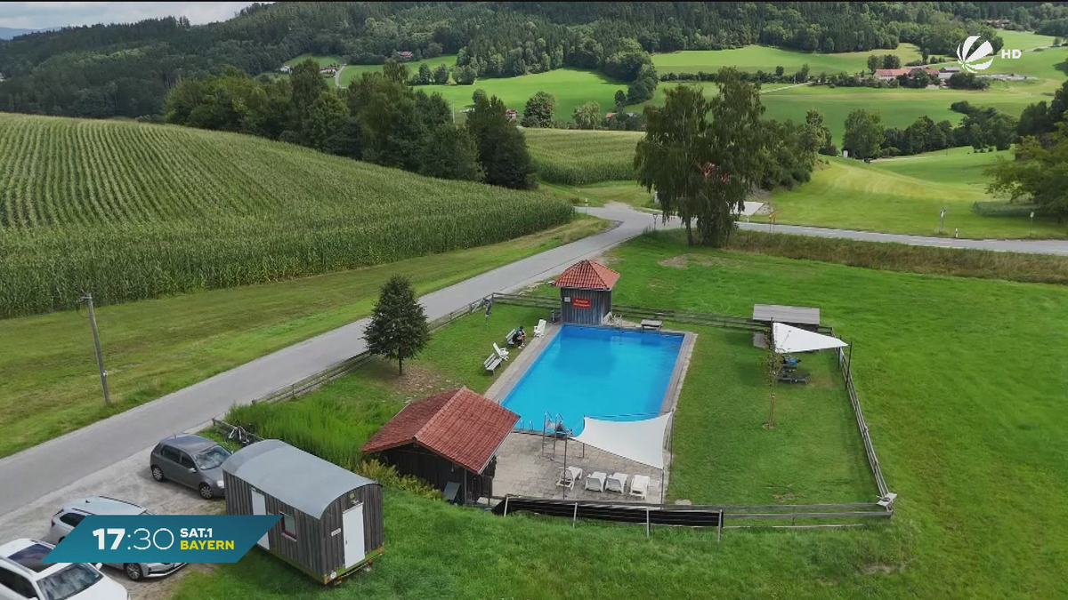 Kleinstes Freibad Bayerns: Kompakte Abkühlung in Einweging