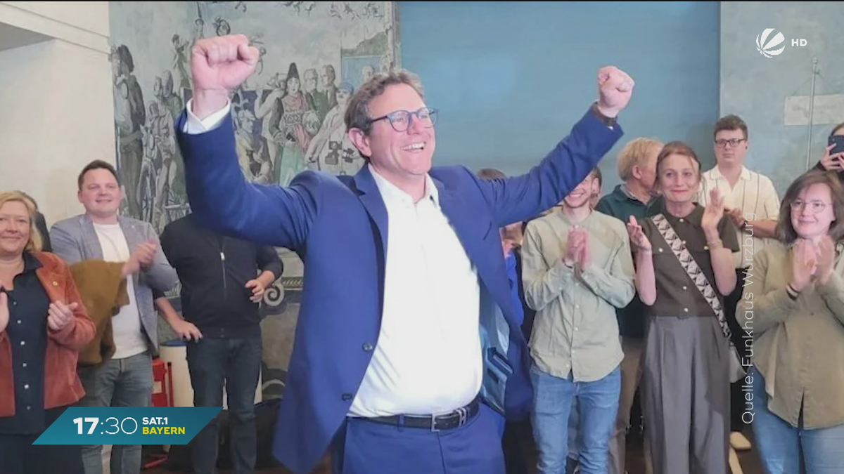Bayerns erster Grüner Oberbürgermeister: Martin Heilig in Würzburg vereidigt