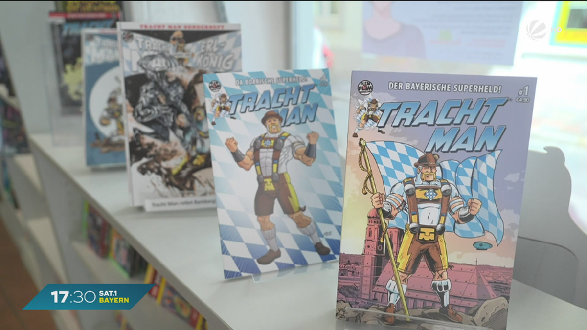 Bayerns Superheld “Tracht Man”: Vom Comic auf die große Leinwand