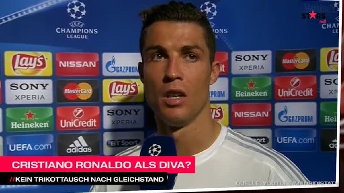 Diese Aktion outet Weltfußballer Cristiano Ronaldo als totale Diva