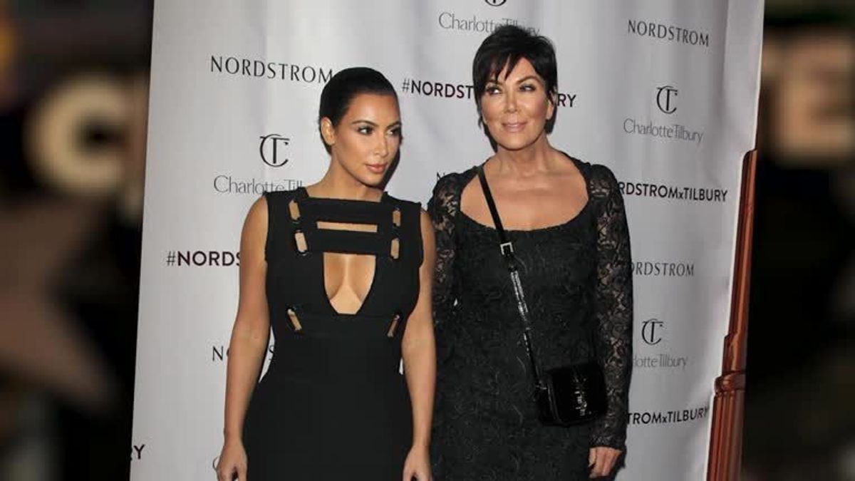 Kim Kardashian und Kris Jenner im sexy Partnerlook