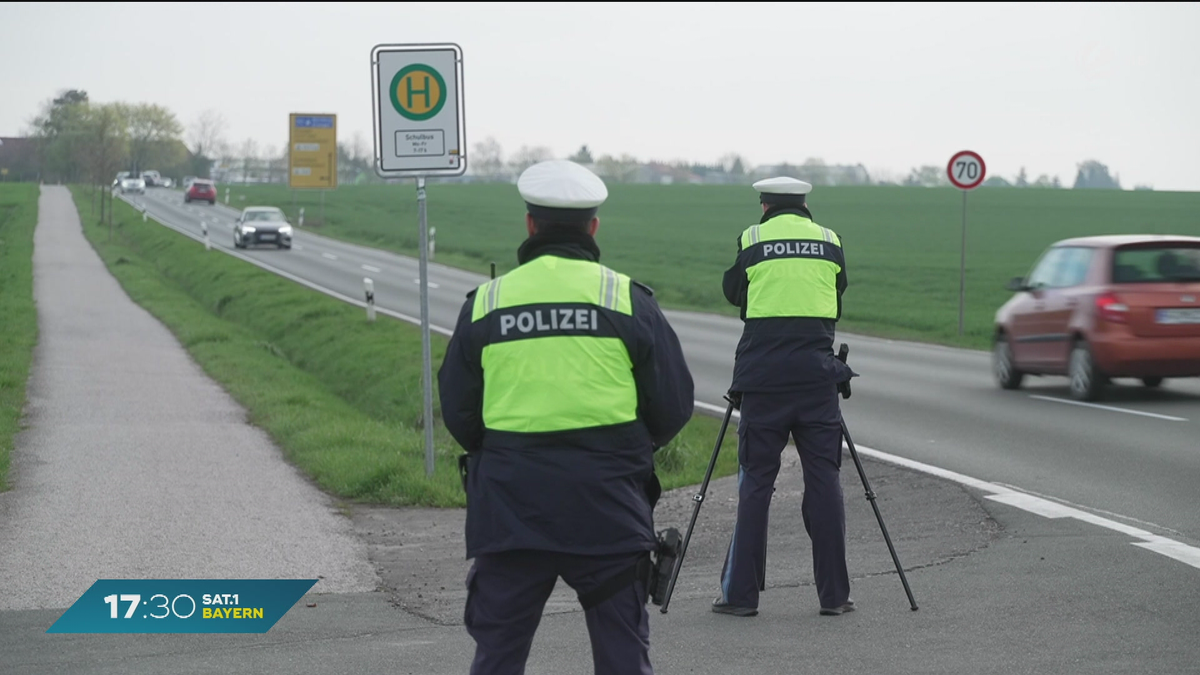 Verkehrssünder in Bayern: Verkehrsverstöße 2024 gesunken
