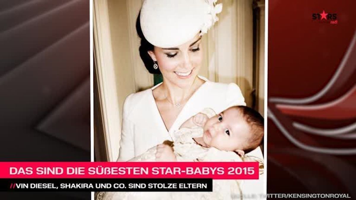 Jahresrückblick 2015: Die süßesten Star-Babys