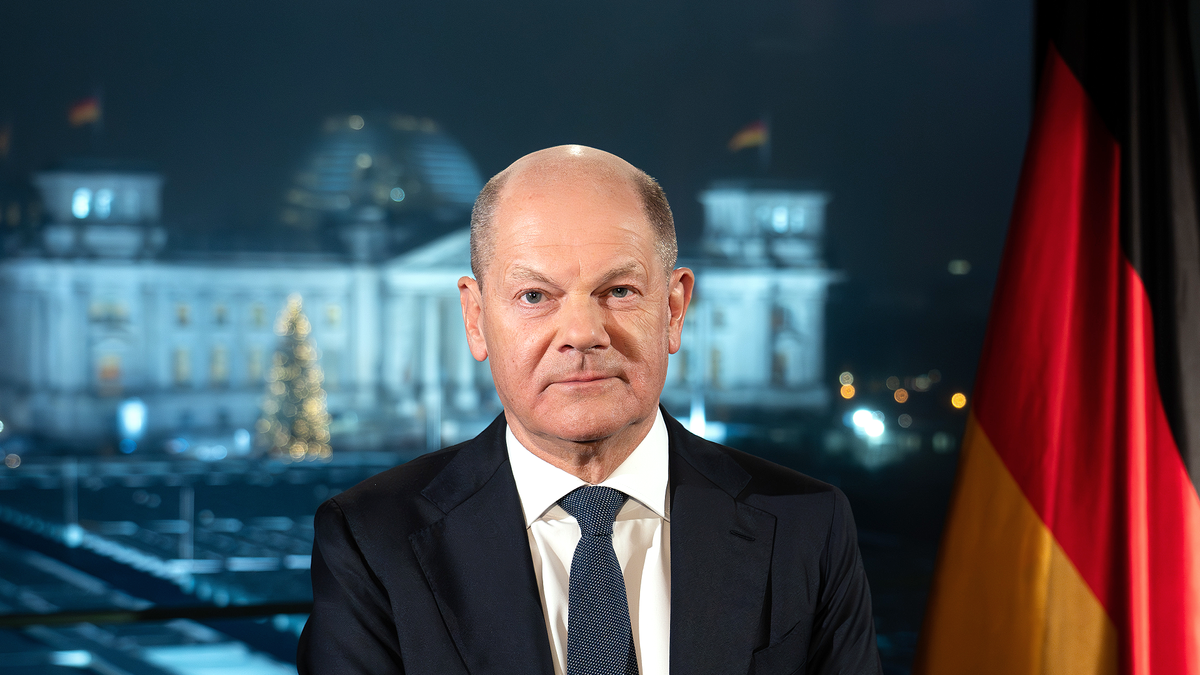 Kanzler Scholz ruft zu Zusammenhalt auf