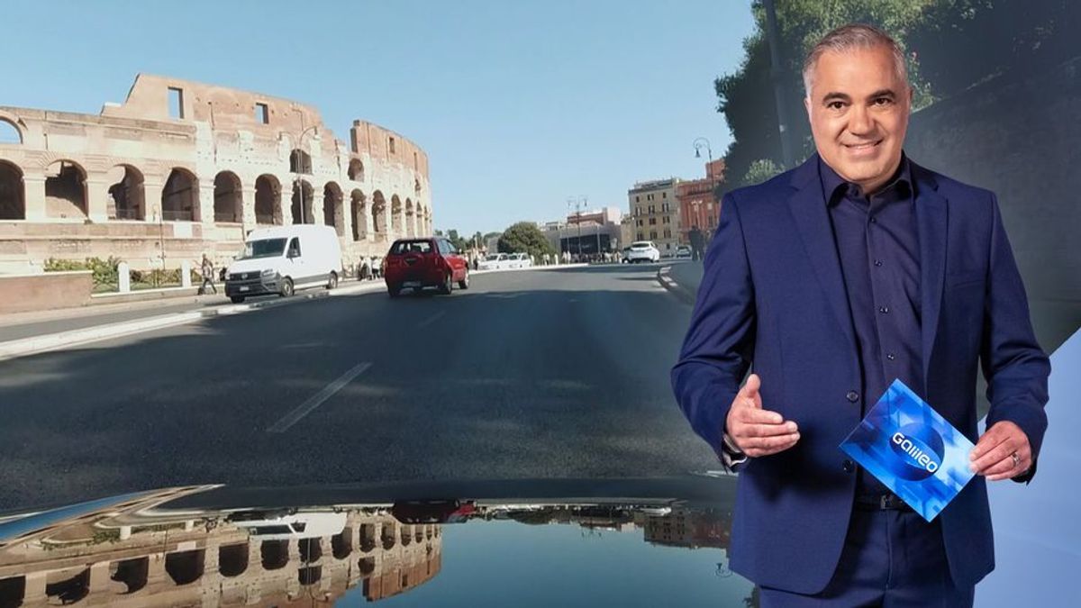 Führerscheinprüfung auf den Straßen Roms