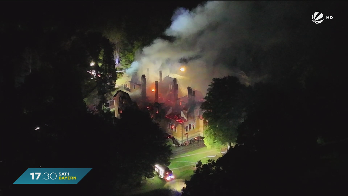 Nach Schlossbrand in Altenthann: Polizei prüft mutmaßliches Bekennerschreiben