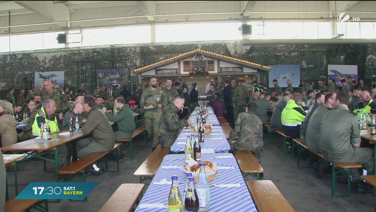 Söder sagt Danke: Weißwurst-Empfang für Nato-Rückkehrer